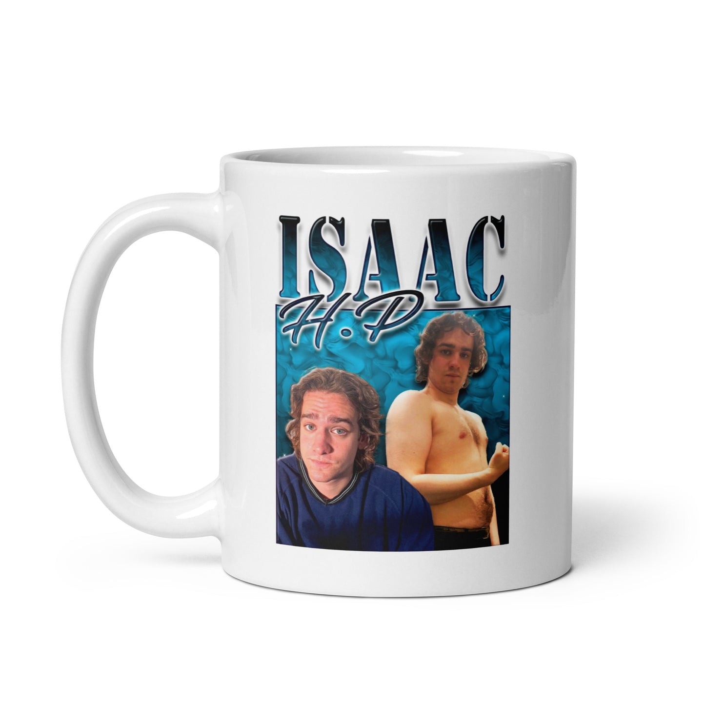 Isaac HP Vintage White Mug