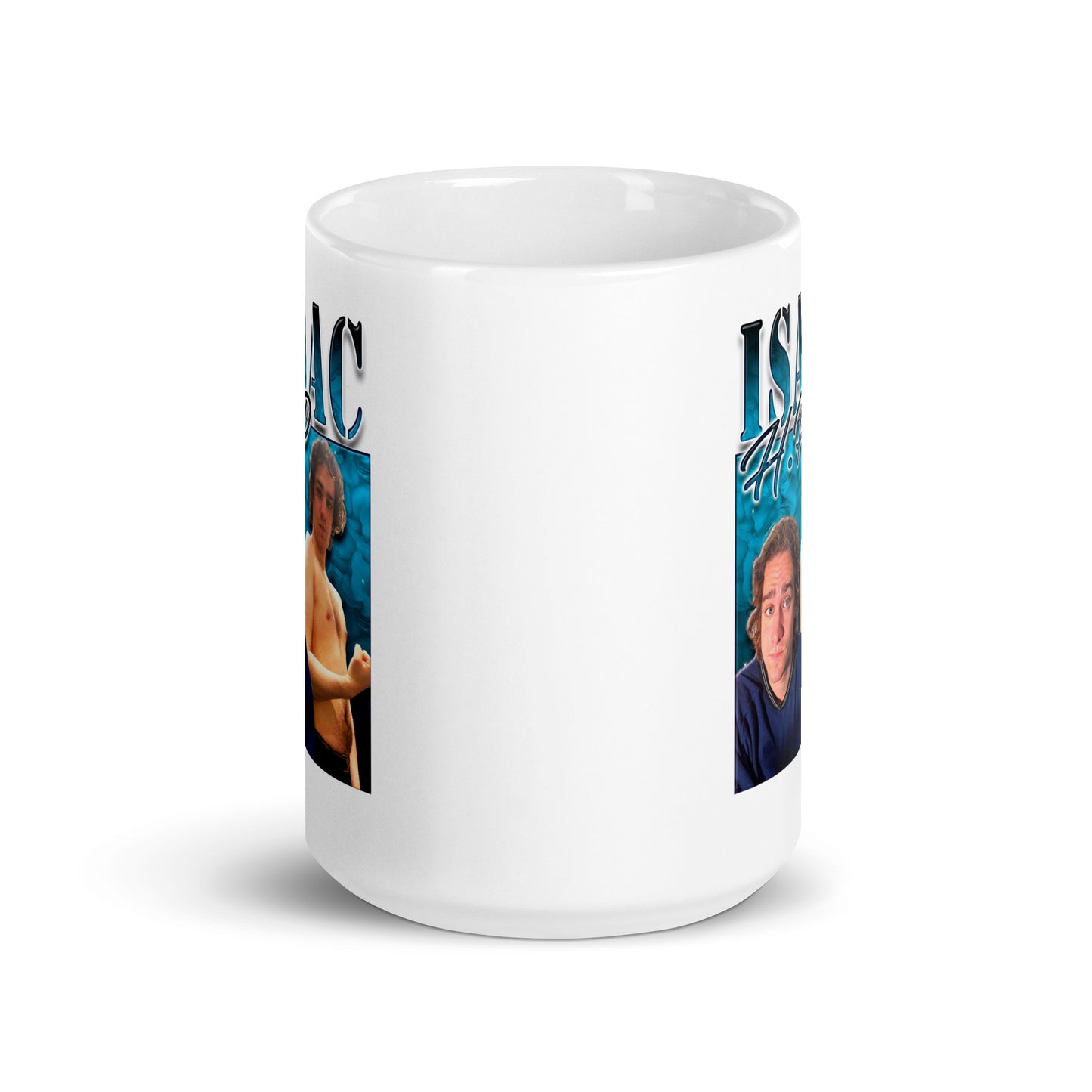 Isaac HP Vintage White Mug