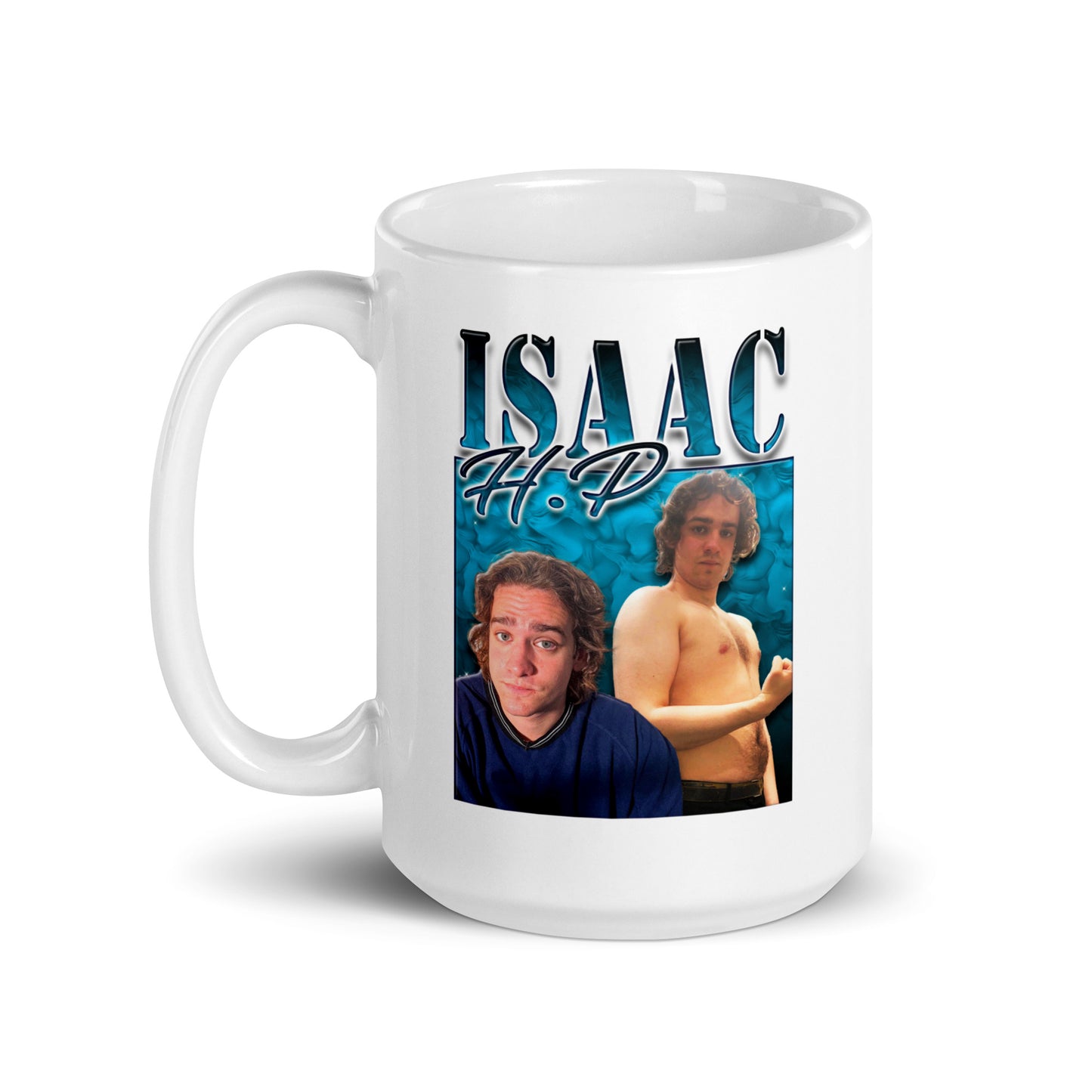 Isaac HP Vintage White Mug