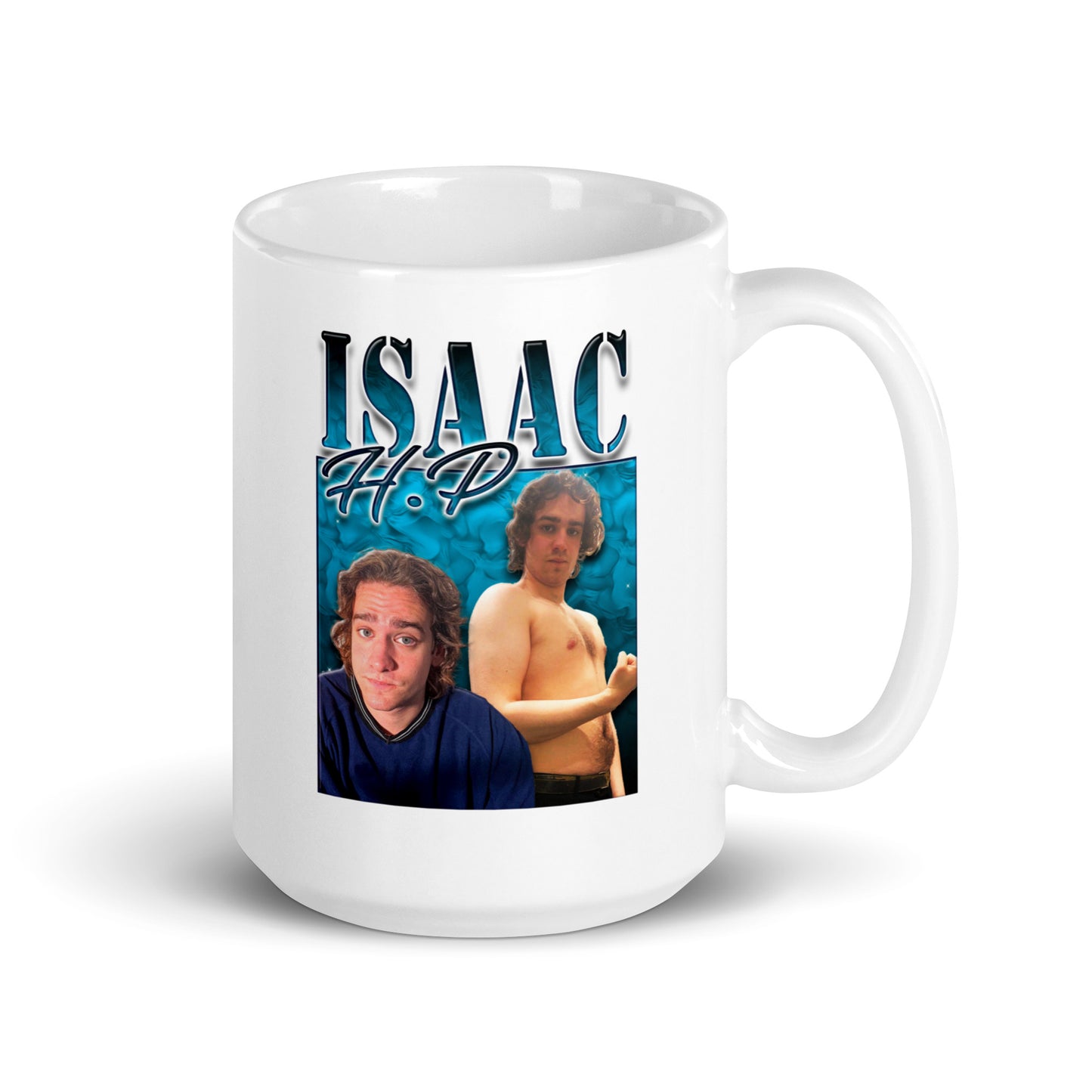 Isaac HP Vintage White Mug