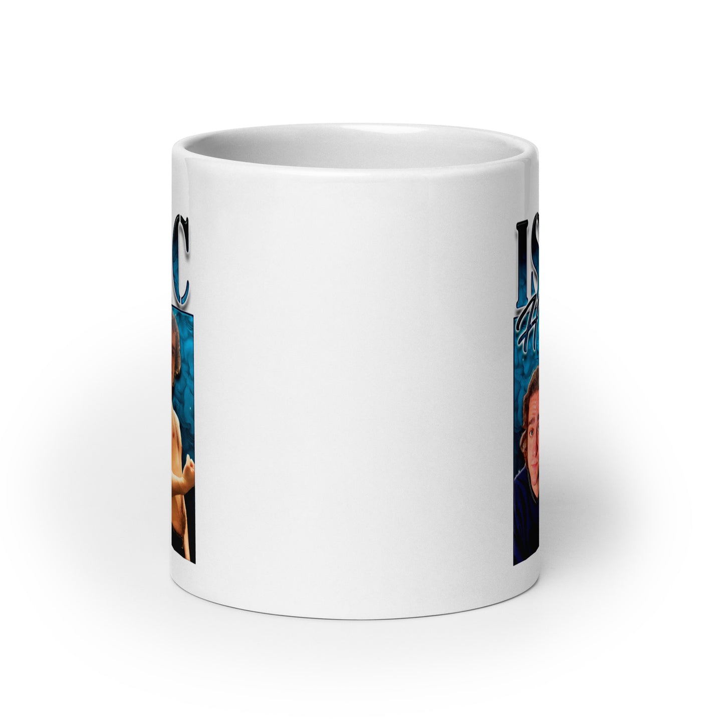 Isaac HP Vintage White Mug