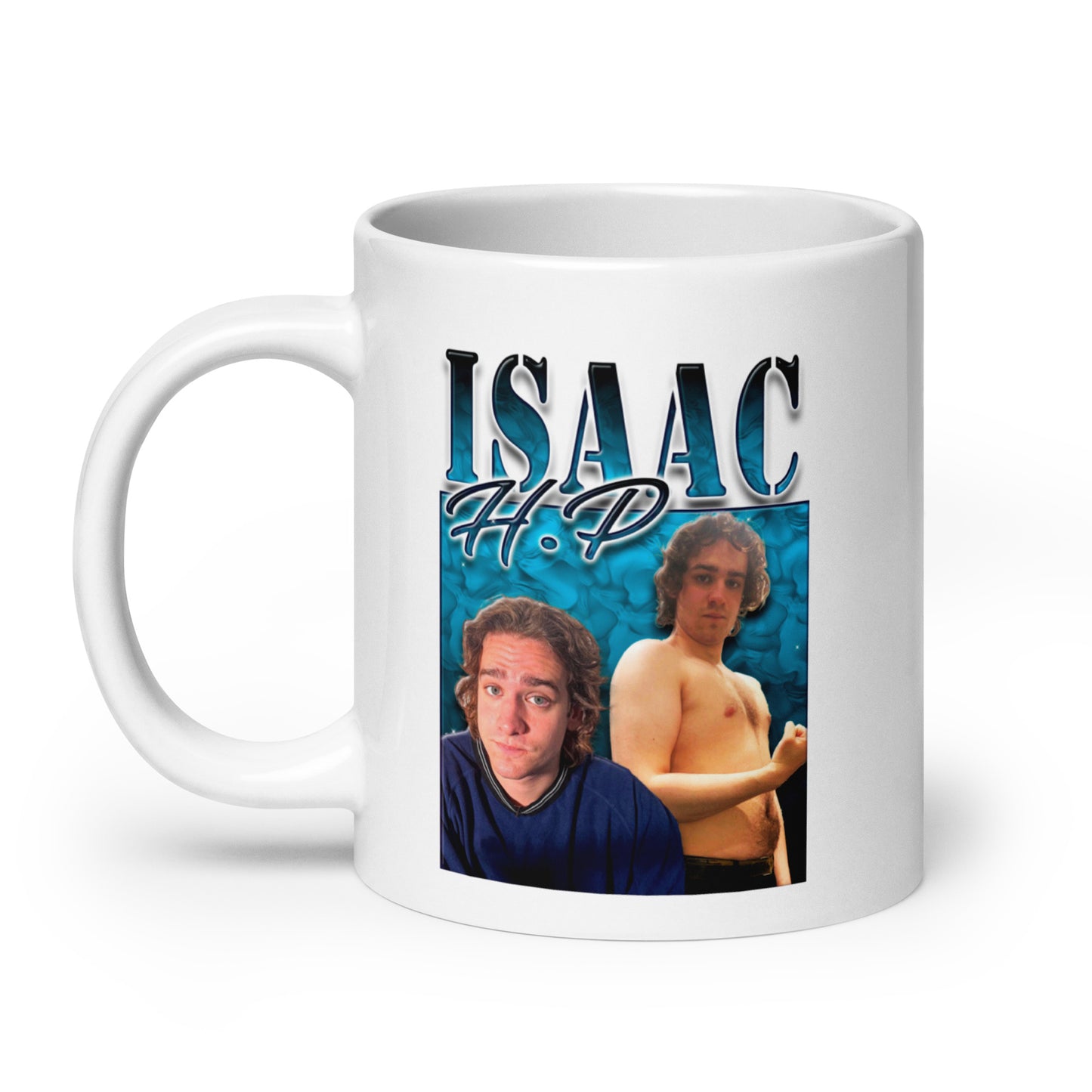 Isaac HP Vintage White Mug